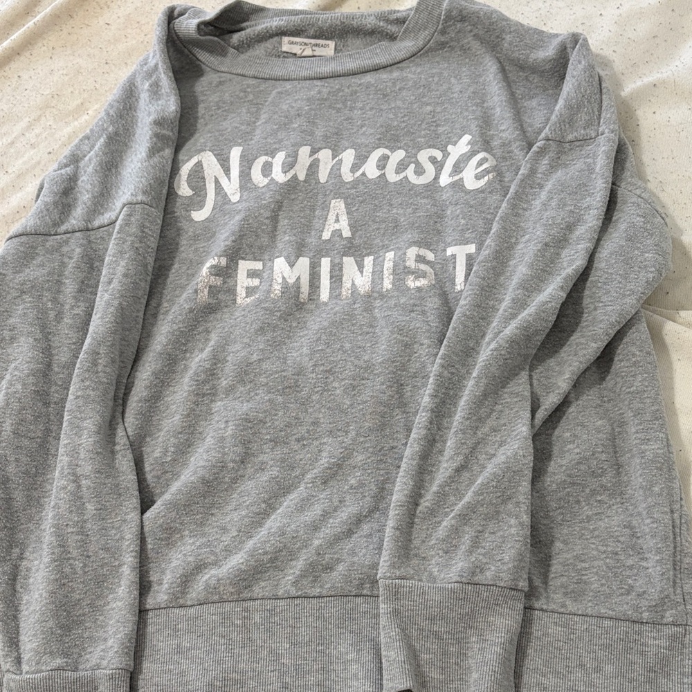 Grayson Threads Heather Gray Pullover
